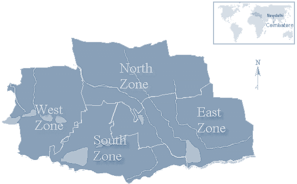 Zone map